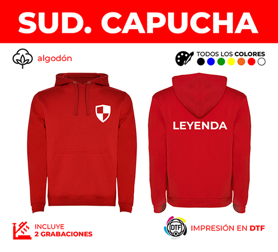 SUDADERAS CAPUCHA